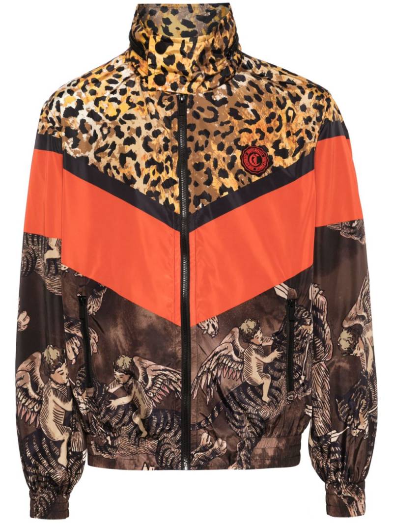 Just Cavalli Angel Tiger-print bomber jacket - Brown von Just Cavalli