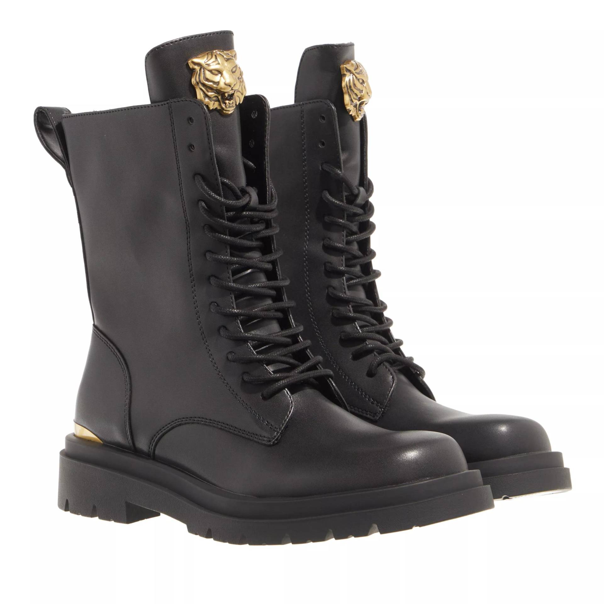 Just Cavalli Boots & Stiefeletten - Fondo Kaili Kombat Dis. W6 Shoes - Gr. 38 (EU) - in Schwarz - für Damen von Just Cavalli