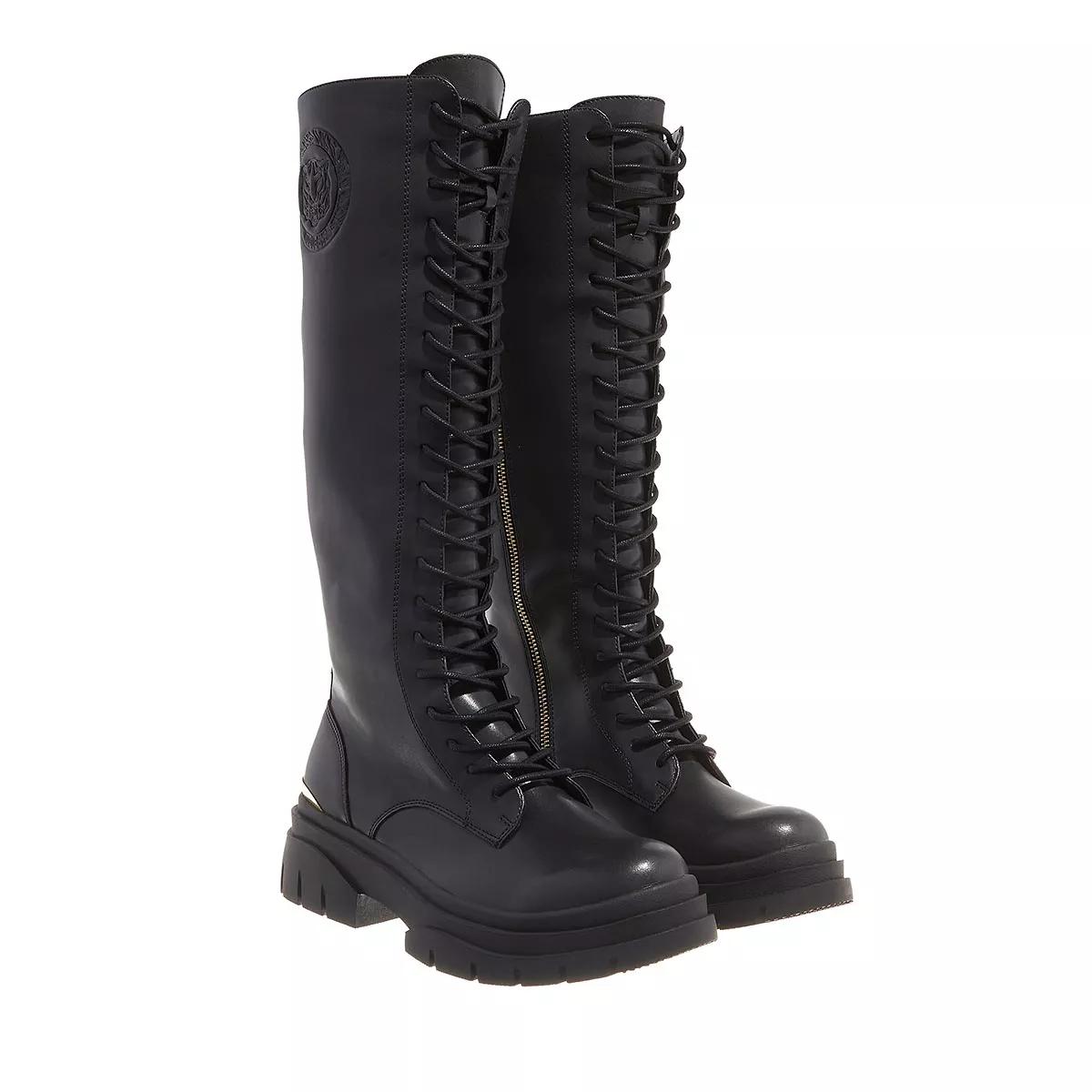 Just Cavalli Boots & Stiefeletten - Fondo Kani Kombat Dis. W3 Shoes - Gr. 40 (EU) - in Schwarz - für Damen von Just Cavalli