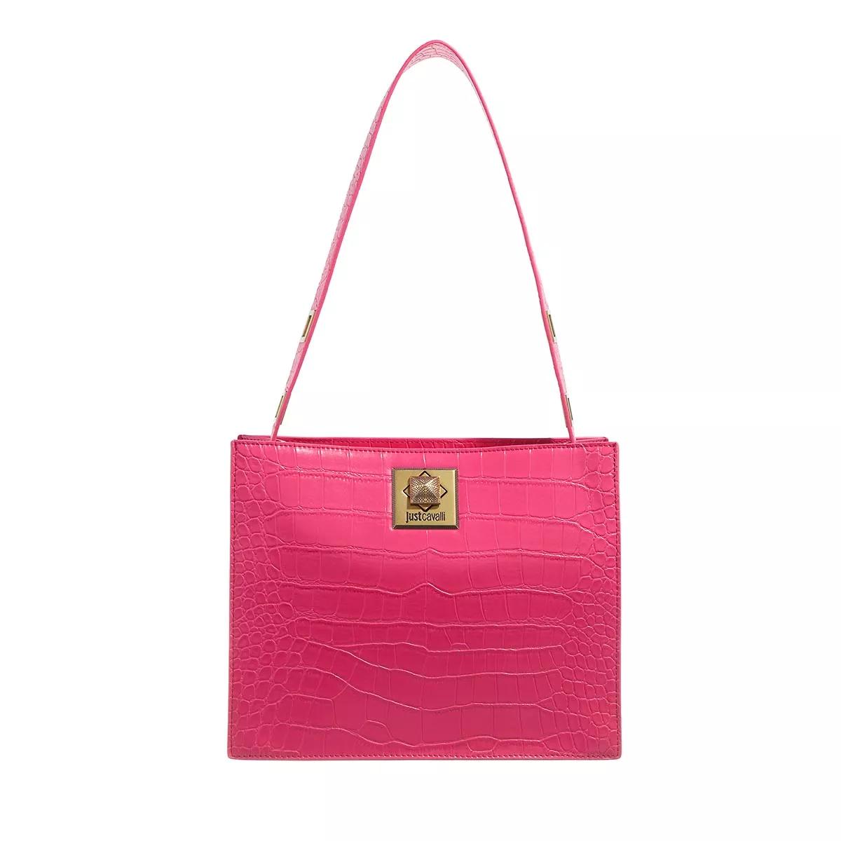 Just Cavalli Handtasche - Range G Snake Lock Sketch 4 Bags - Gr. unisize - in Rosa - für Damen von Just Cavalli