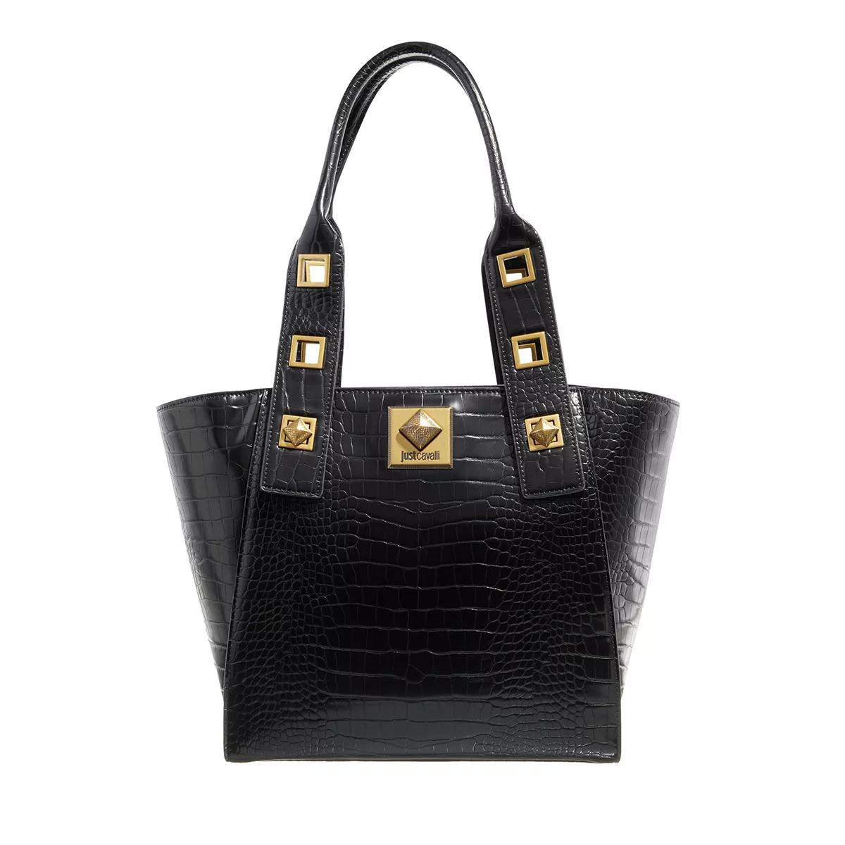 Just Cavalli Henkeltasche - Range G Snake Lock Sketch 3 Bags - Gr. unisize - in Schwarz - für Damen von Just Cavalli