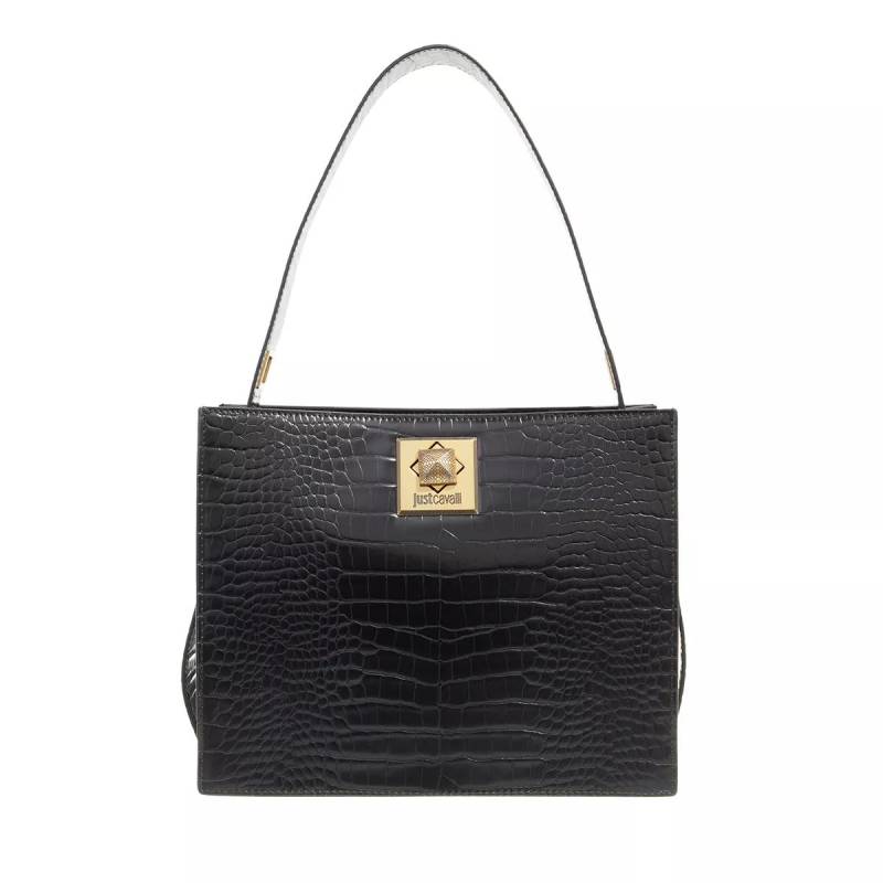 Just Cavalli Henkeltasche - Range G Snake Lock Sketch 4 Bags - Gr. unisize - in Schwarz - für Damen von Just Cavalli