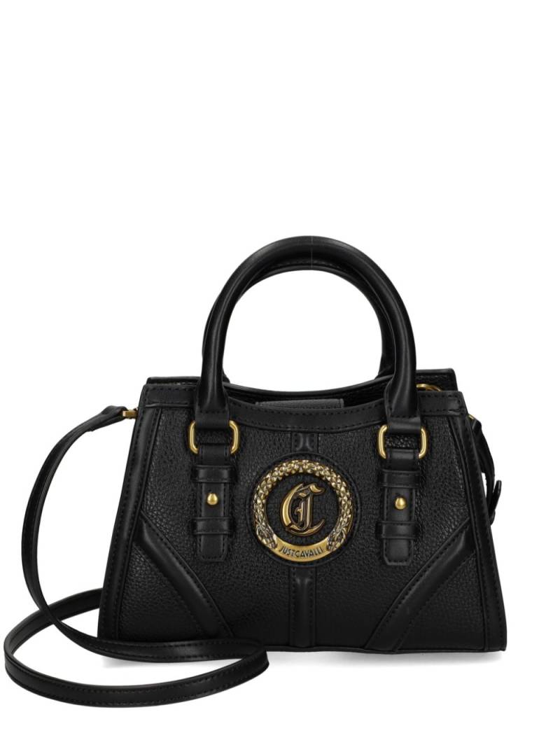 Just Cavalli Range Circle mini bag - Black von Just Cavalli