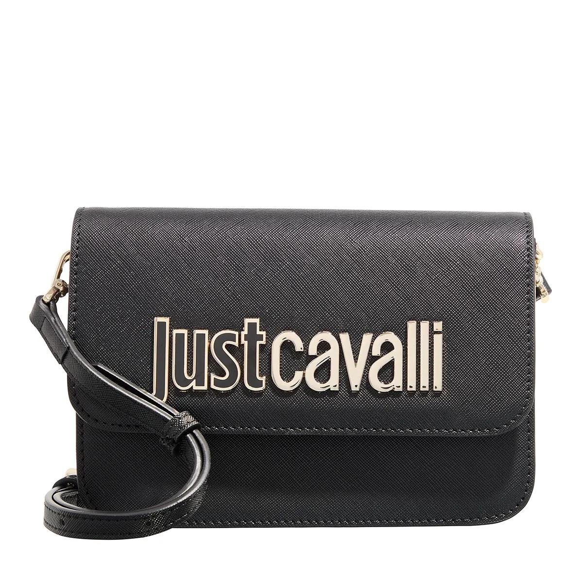 Just Cavalli Schultertasche - Crossbody - Gr. unisize - in Schwarz - für Damen von Just Cavalli