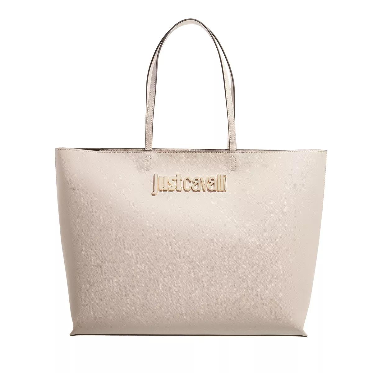 Just Cavalli Schultertasche - Range B Metal Lettering Sketch 7 Bags - Gr. unisize - in Grau - für Damen von Just Cavalli