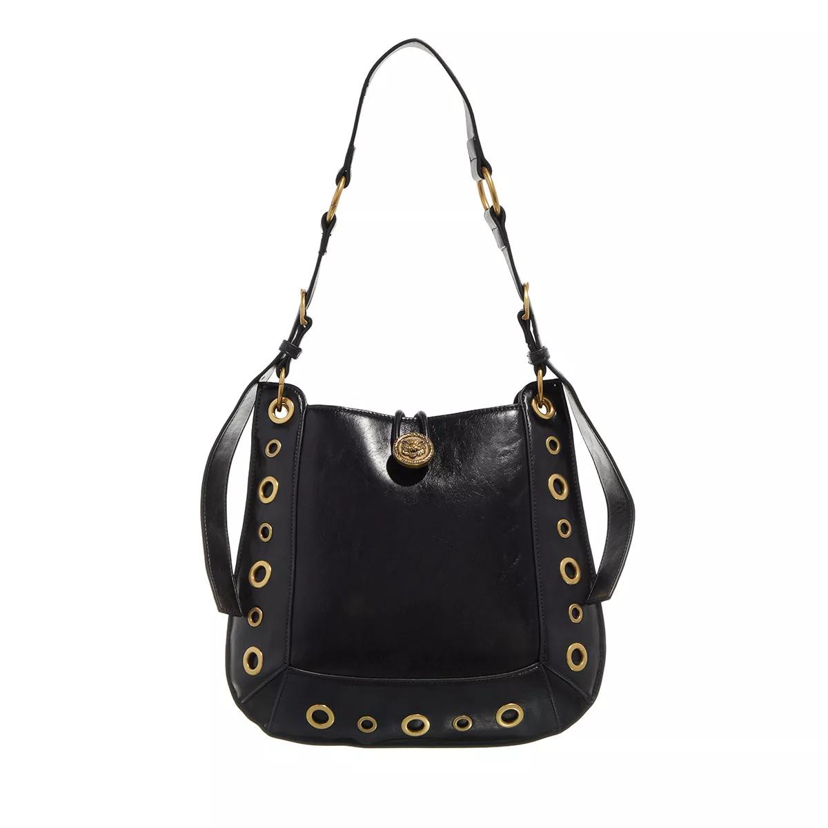 Just Cavalli Schultertasche - Range O Eyelets Sketch 1 Bags - Gr. unisize - in Schwarz - für Damen von Just Cavalli