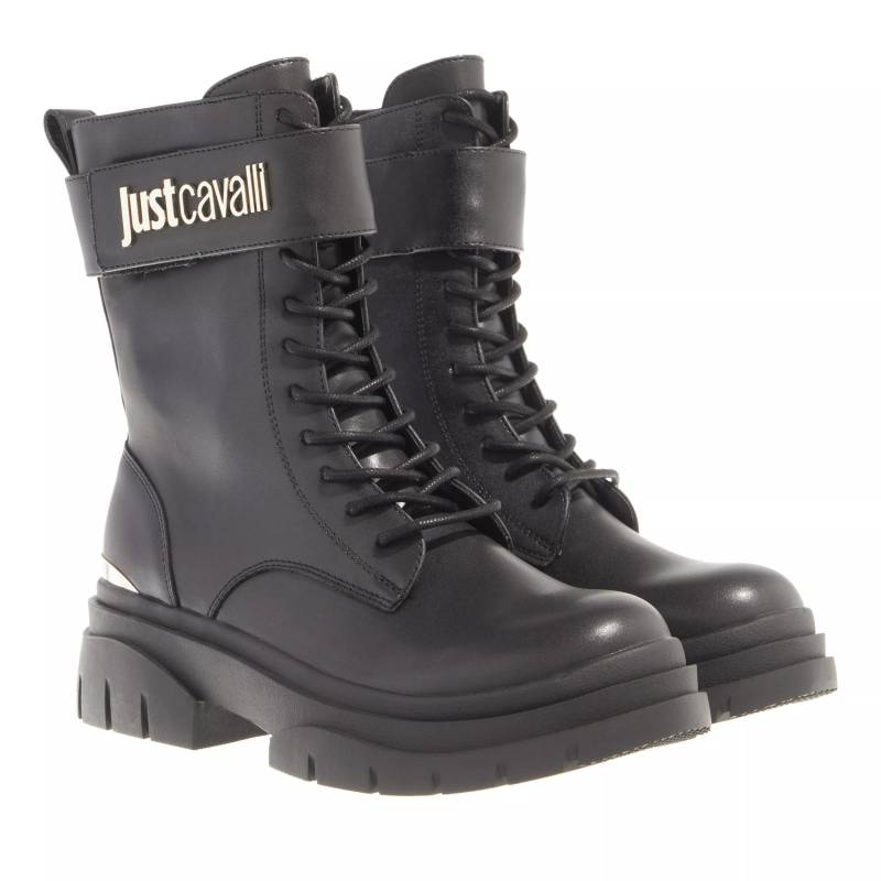 Just Cavalli Stiefel & Boots - Fondo Kani Kombat Dis. W6 Shoes - Gr. 36 (EU) - in Schwarz - für Damen von Just Cavalli