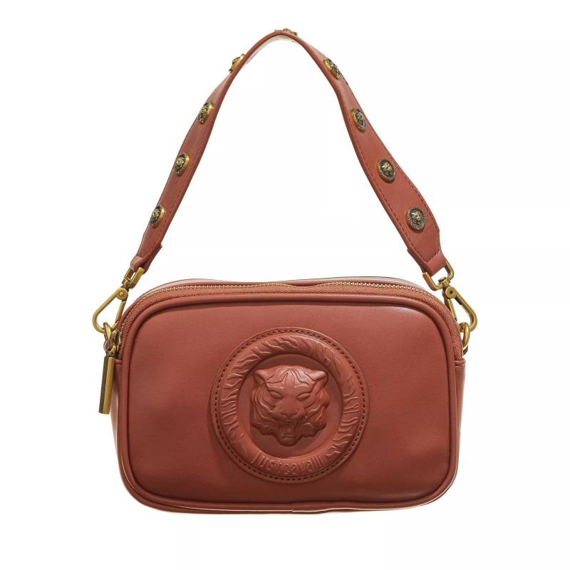 Just Cavalli Schultertasche - Range E Tiger Embossed Sketch 7 Bags - Gr. unisize - in Braun - für Damen von Just Cavalli