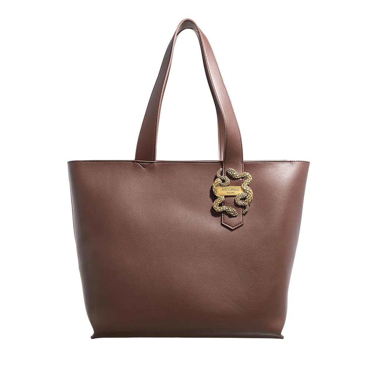 Just Cavalli Schultertasche - Shopping Bag - Gr. unisize - in Braun - für Damen von Just Cavalli