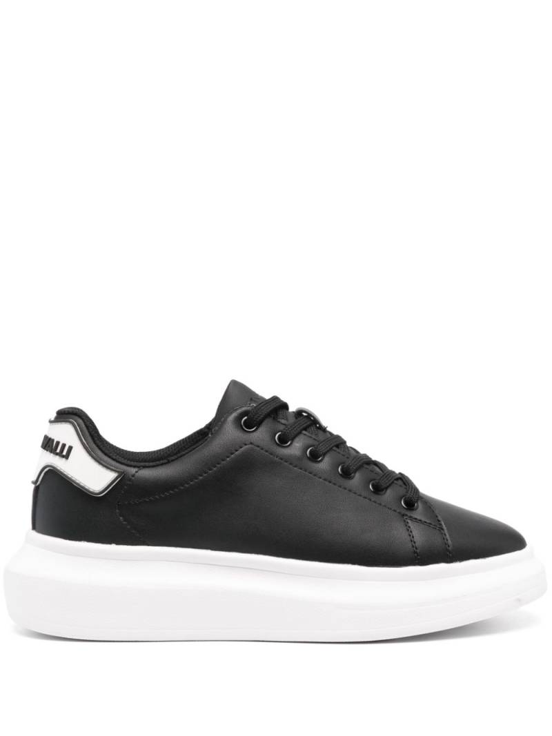 Just Cavalli embossed-logo sneakers - Black von Just Cavalli