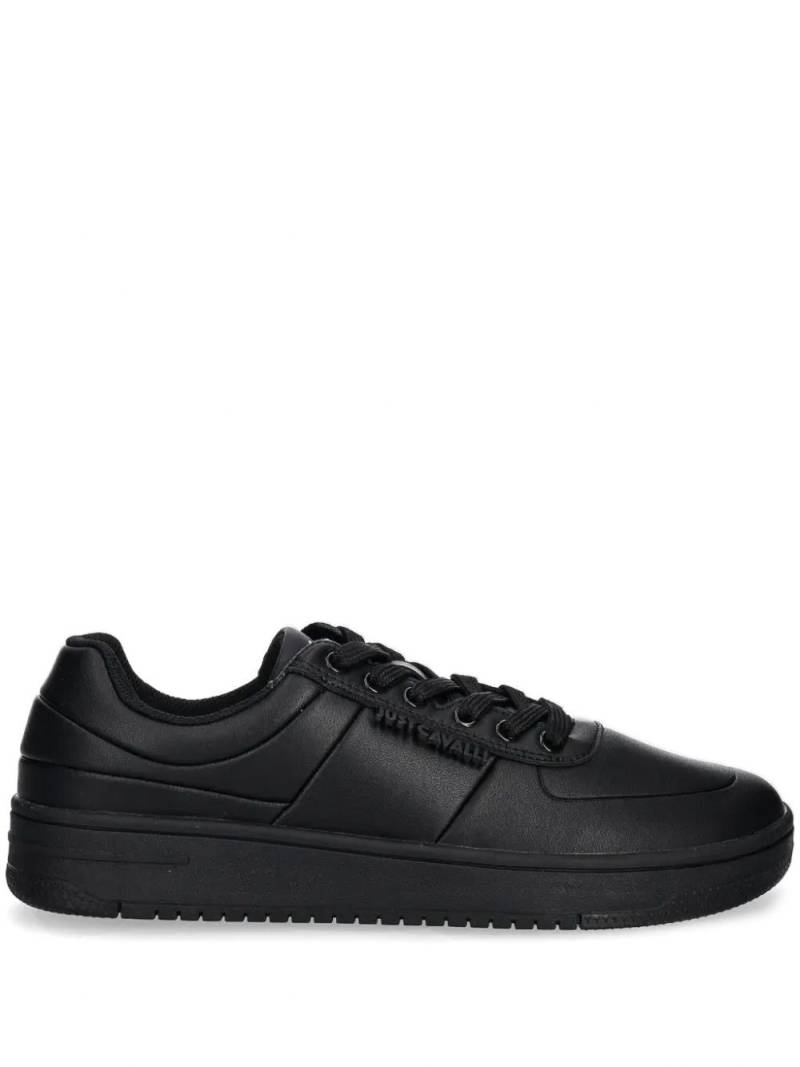 Just Cavalli leather sneakers - Black von Just Cavalli