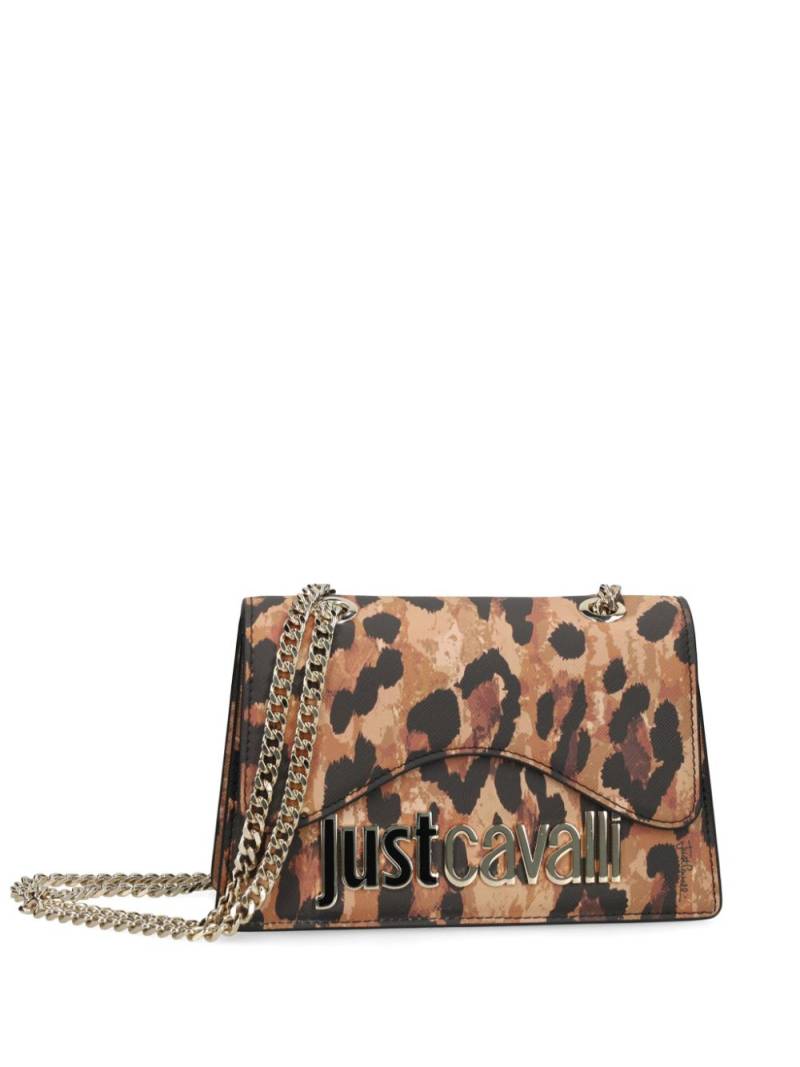 Just Cavalli leopard-print shoulder bag - Brown von Just Cavalli