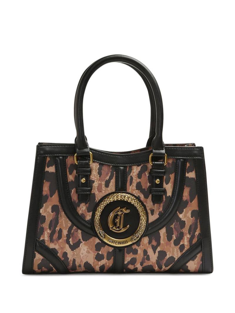 Just Cavalli leopard-print tote bag - Neutrals von Just Cavalli