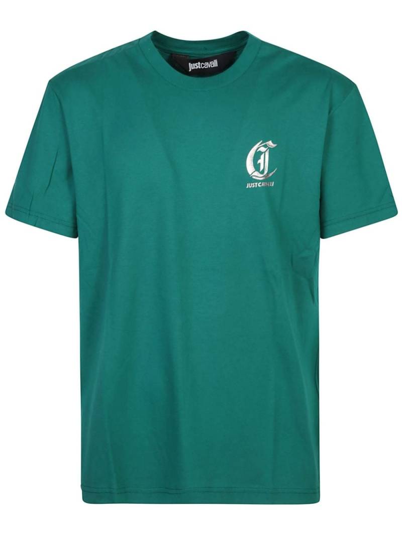 Just Cavalli logo T-shirt - Green von Just Cavalli