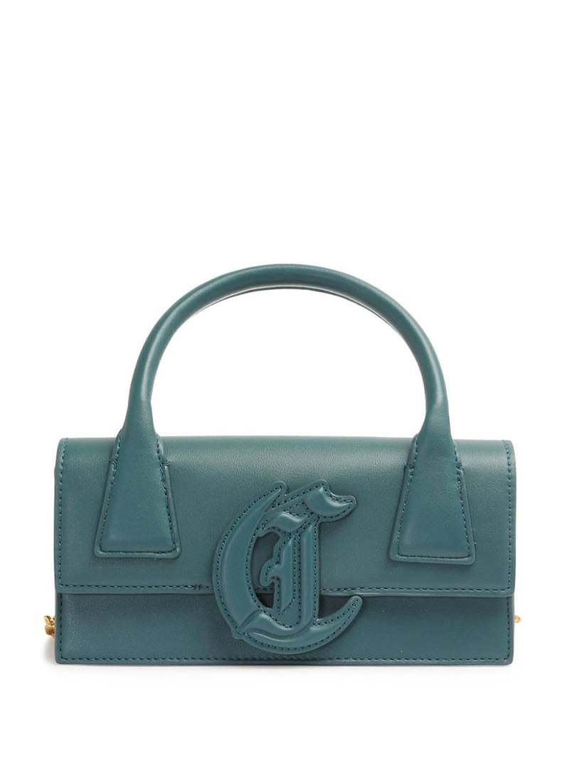 Just Cavalli logo-appliqué tote bag - Green von Just Cavalli