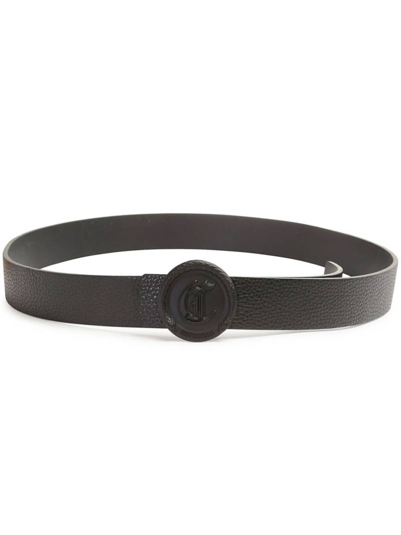 Just Cavalli logo-buckle belt - Black von Just Cavalli