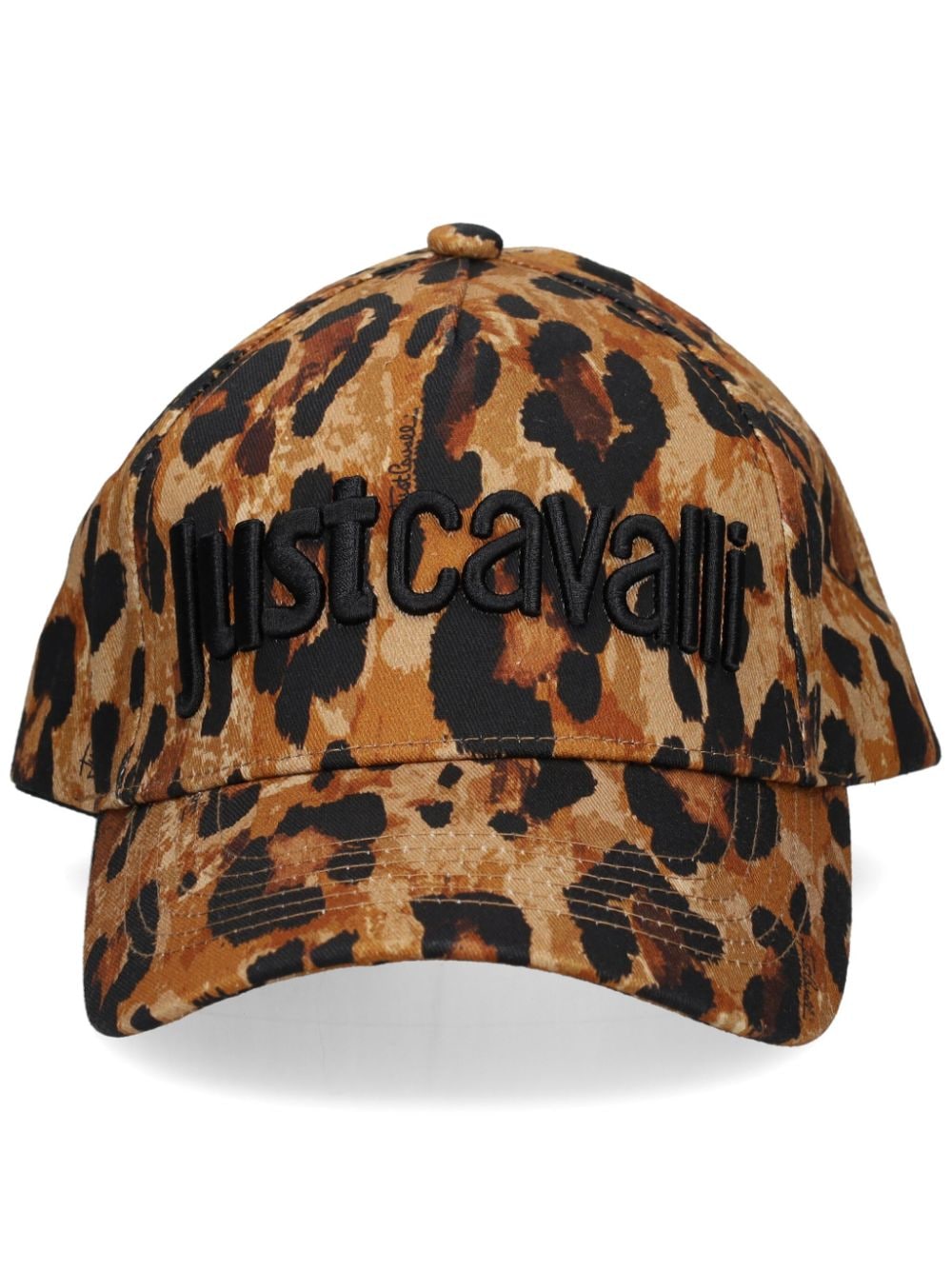 Just Cavalli logo-embroidered baseball cap - Brown von Just Cavalli