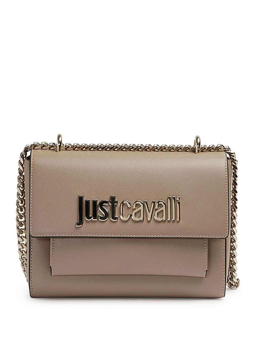 Just Cavalli logo-lettering crossbody bag - Neutrals von Just Cavalli