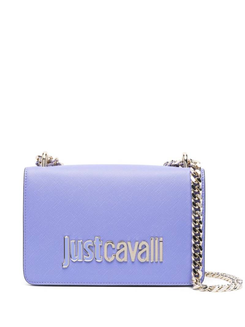 Just Cavalli logo-lettering crossbody bag - Purple von Just Cavalli