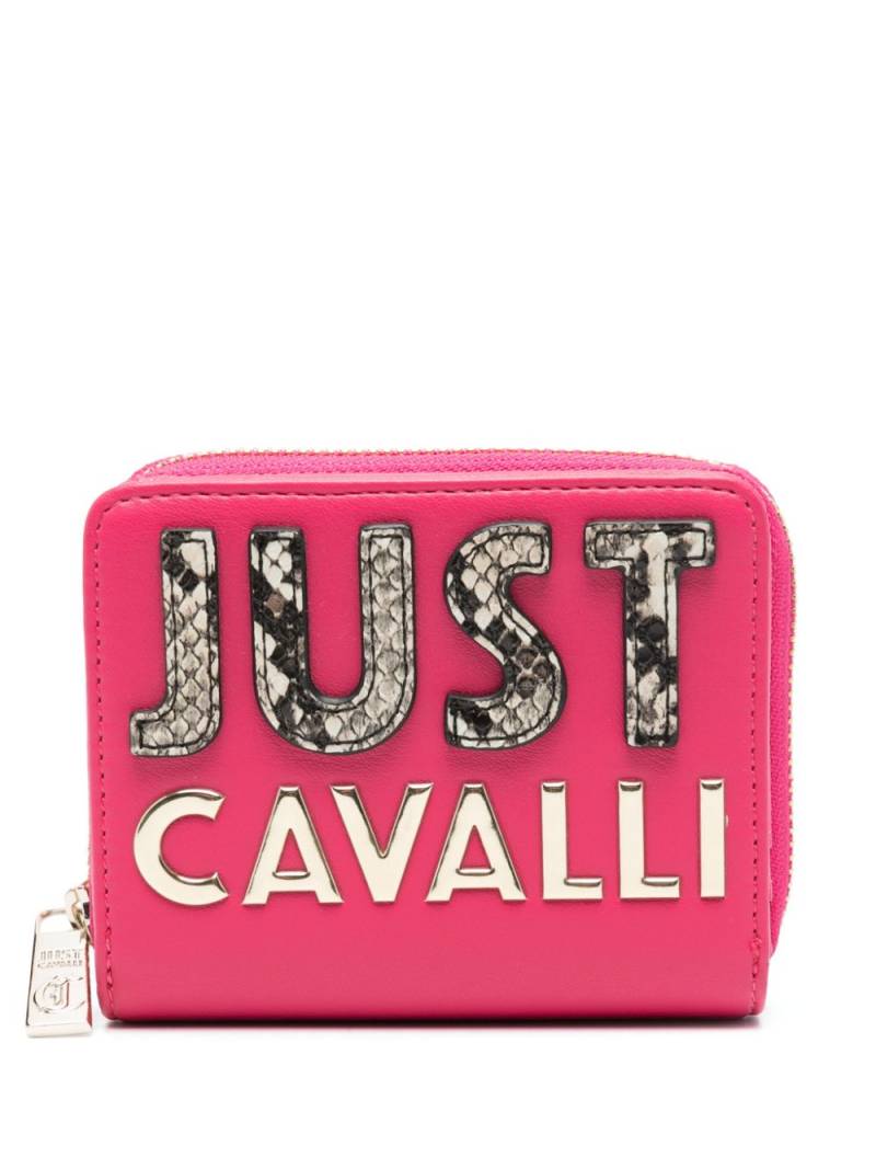 Just Cavalli logo-lettering wallet - Pink von Just Cavalli