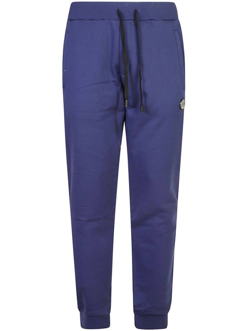 Just Cavalli logo-patch track pants - Blue von Just Cavalli