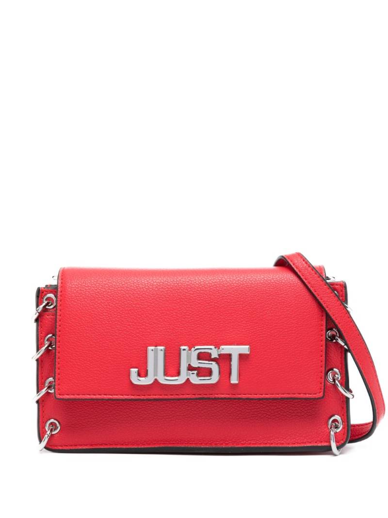 Just Cavalli logo-plaque cross body bag - Red von Just Cavalli