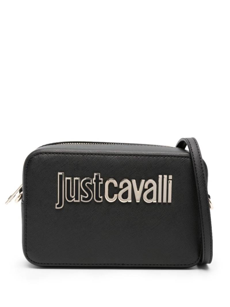 Just Cavalli logo-plaque crossbody bag - Black von Just Cavalli