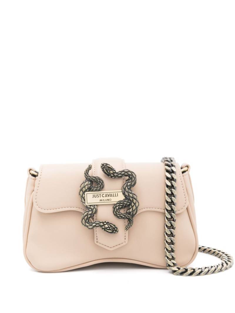 Just Cavalli logo-plaque mini bag - Neutrals von Just Cavalli