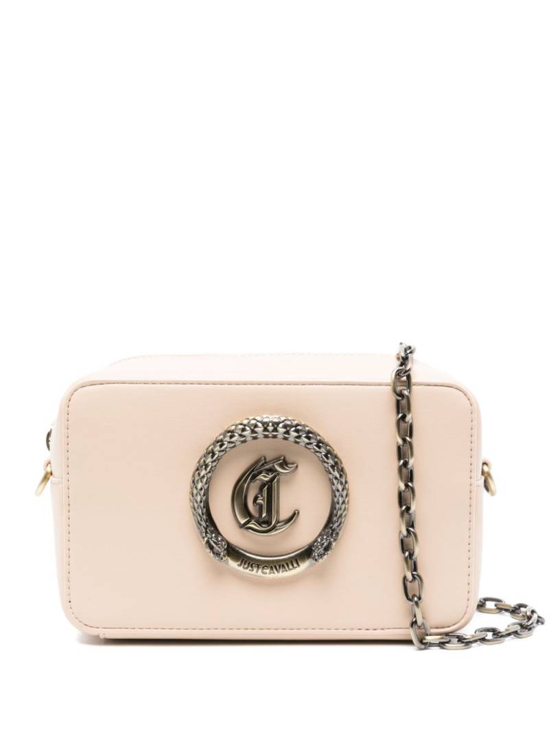 Just Cavalli logo-plaque shoulder bag - Neutrals von Just Cavalli