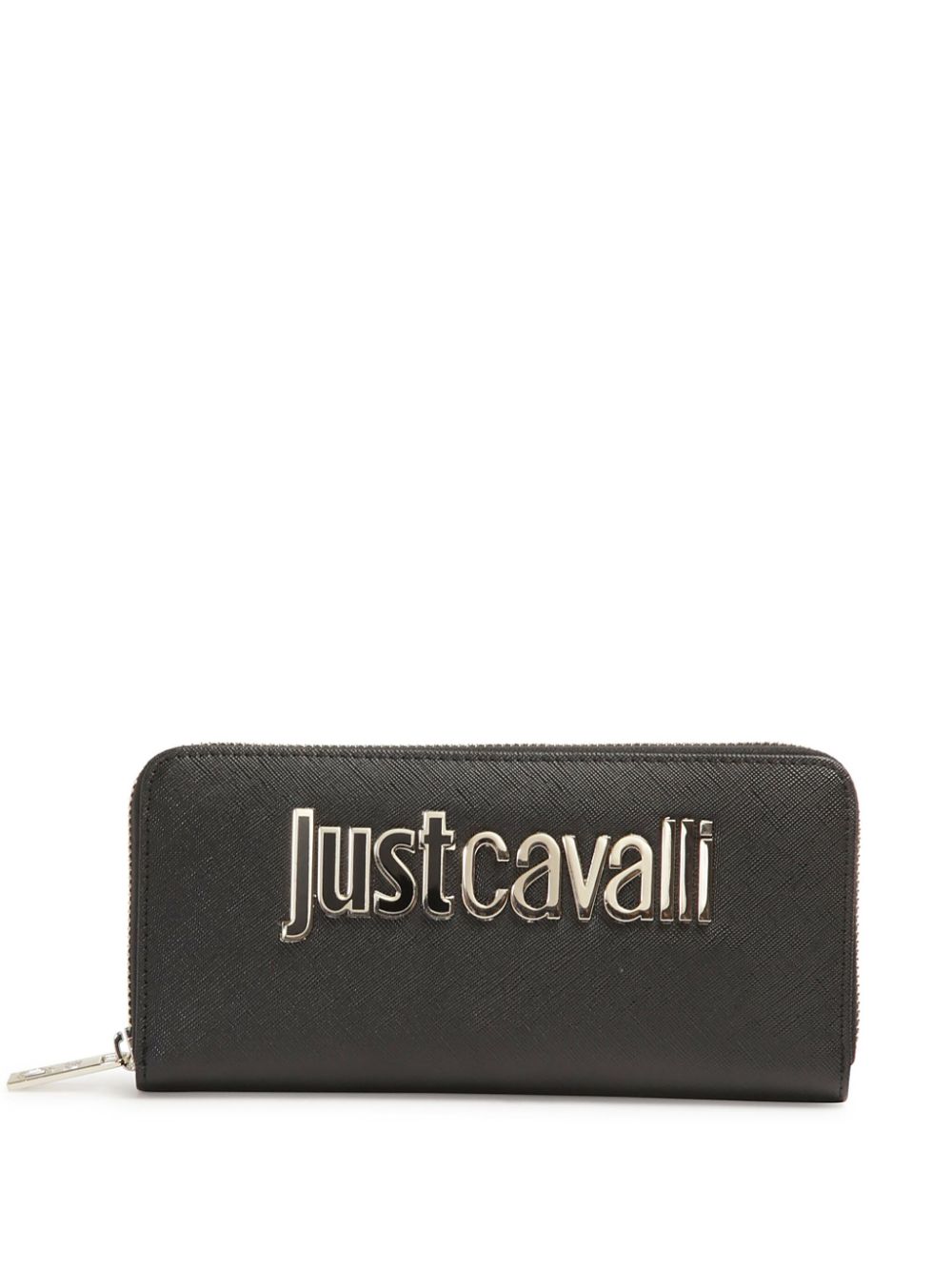 Just Cavalli logo-plaque wallet - Black von Just Cavalli