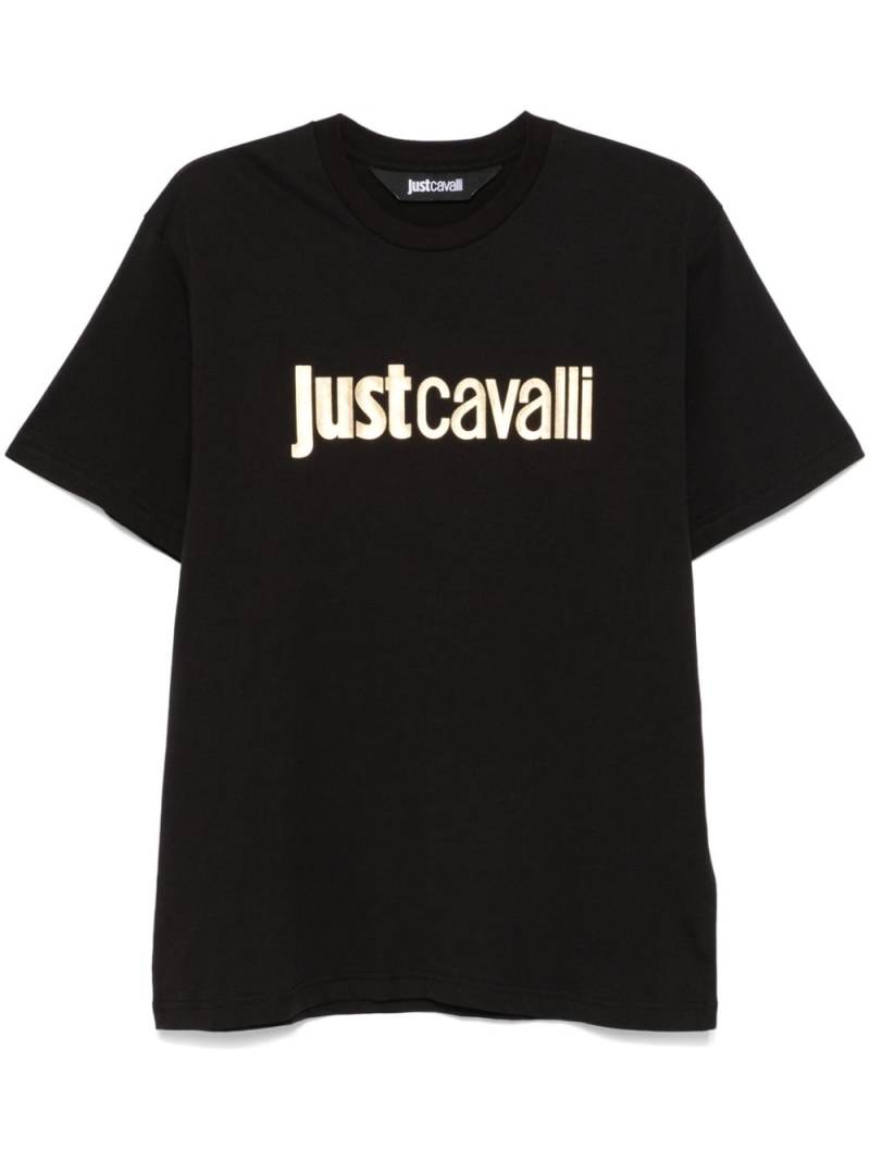 Just Cavalli logo-print T-shirt - Black von Just Cavalli