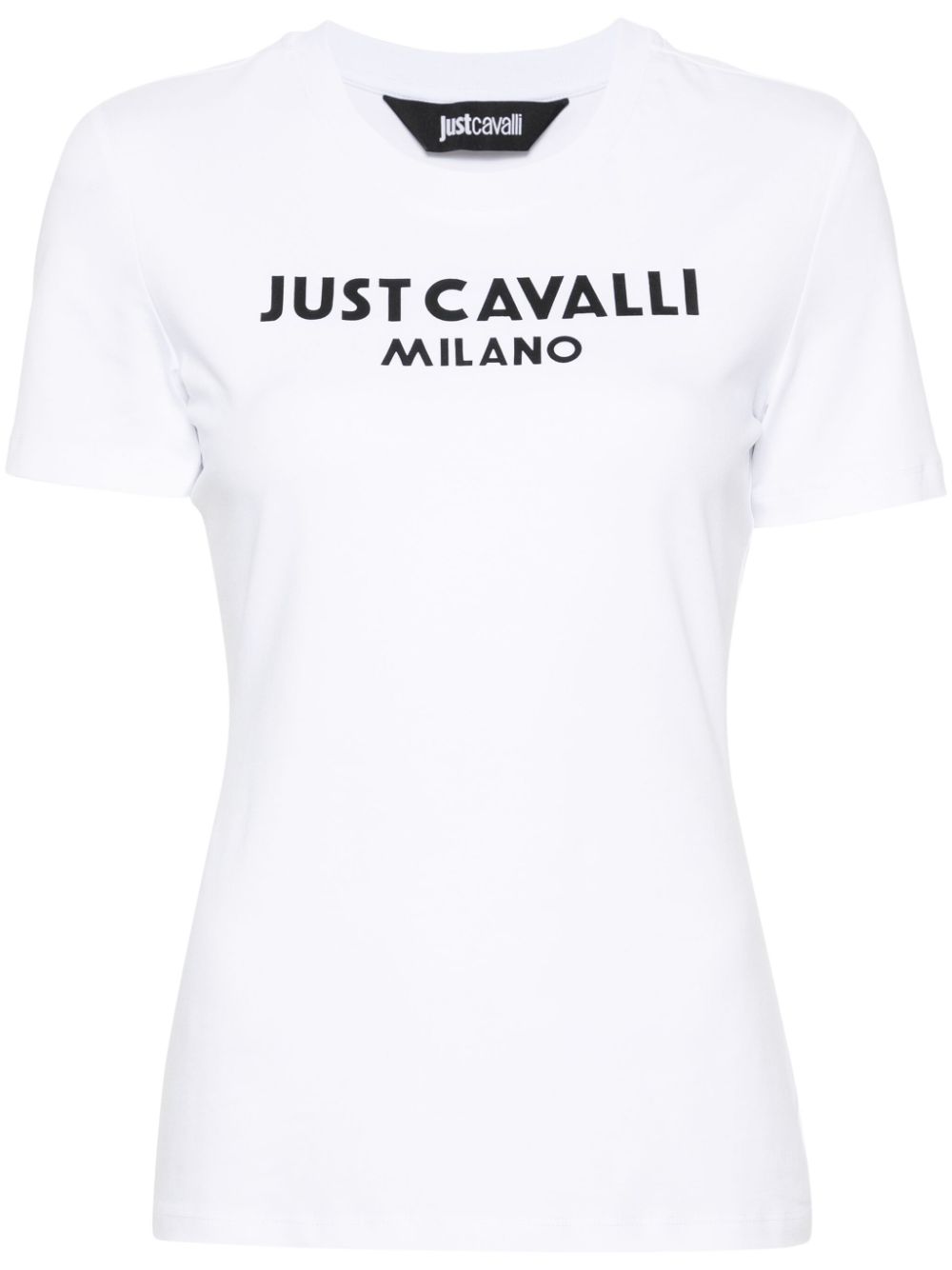 Just Cavalli logo-print T-shirt - White von Just Cavalli