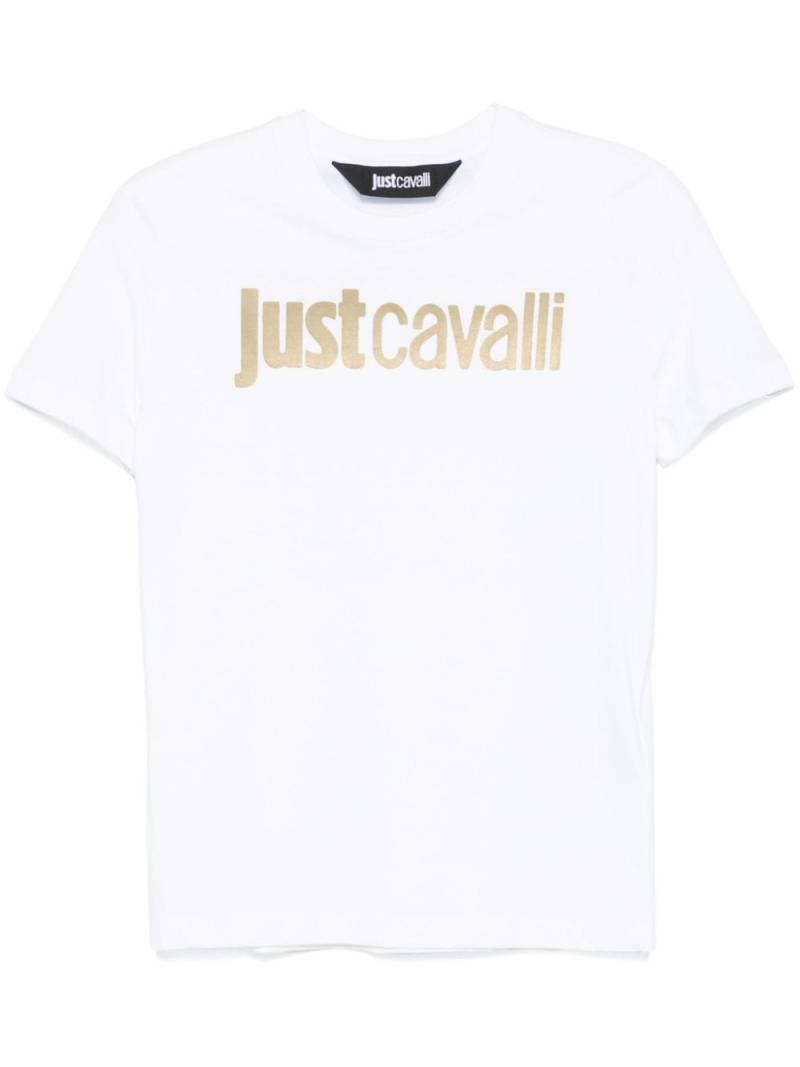 Just Cavalli logo-print T-shirt - White von Just Cavalli