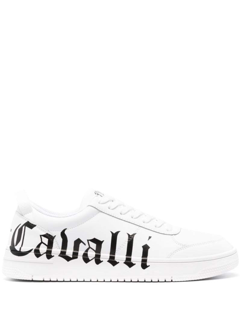 Just Cavalli logo-print sneakers - White von Just Cavalli