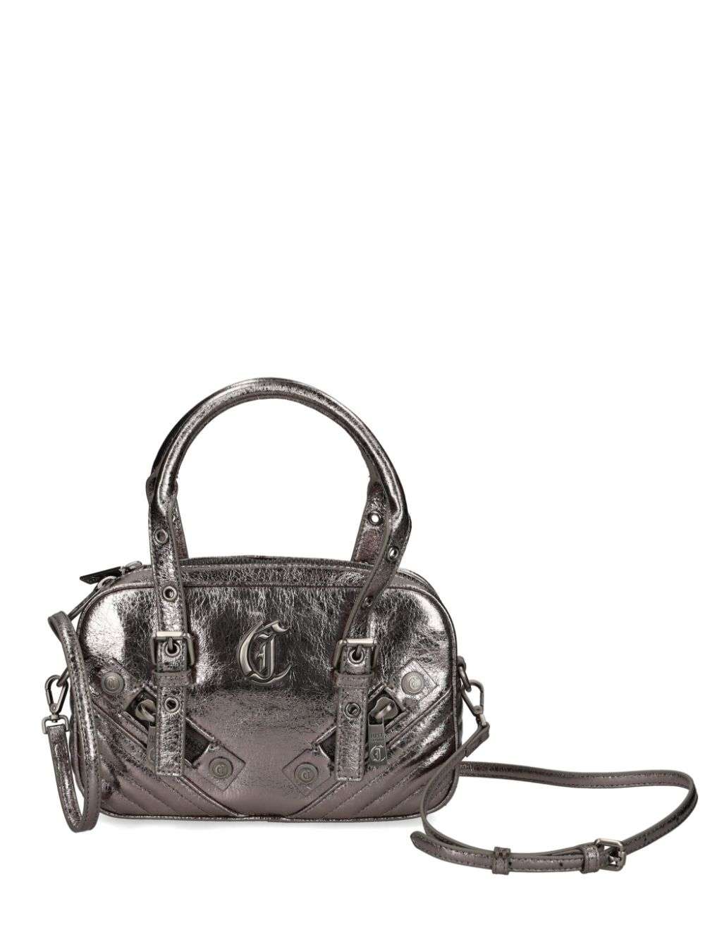 Just Cavalli logo tote bag - Silver von Just Cavalli