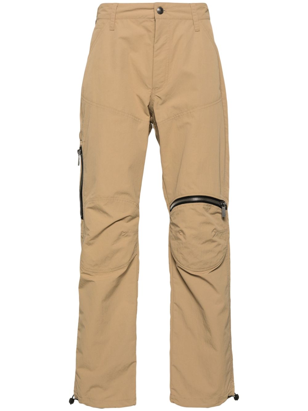 Just Cavalli multi-pocket straight trousers - Neutrals von Just Cavalli