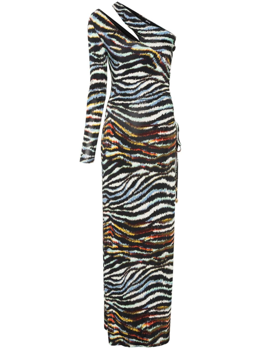 Just Cavalli zebra-print maxi dress - Black von Just Cavalli