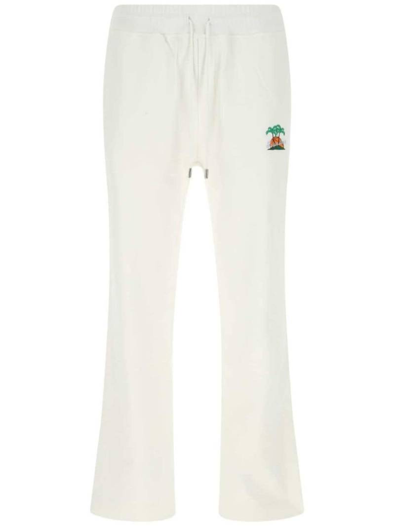 Just Don logo-print track pants - White von Just Don