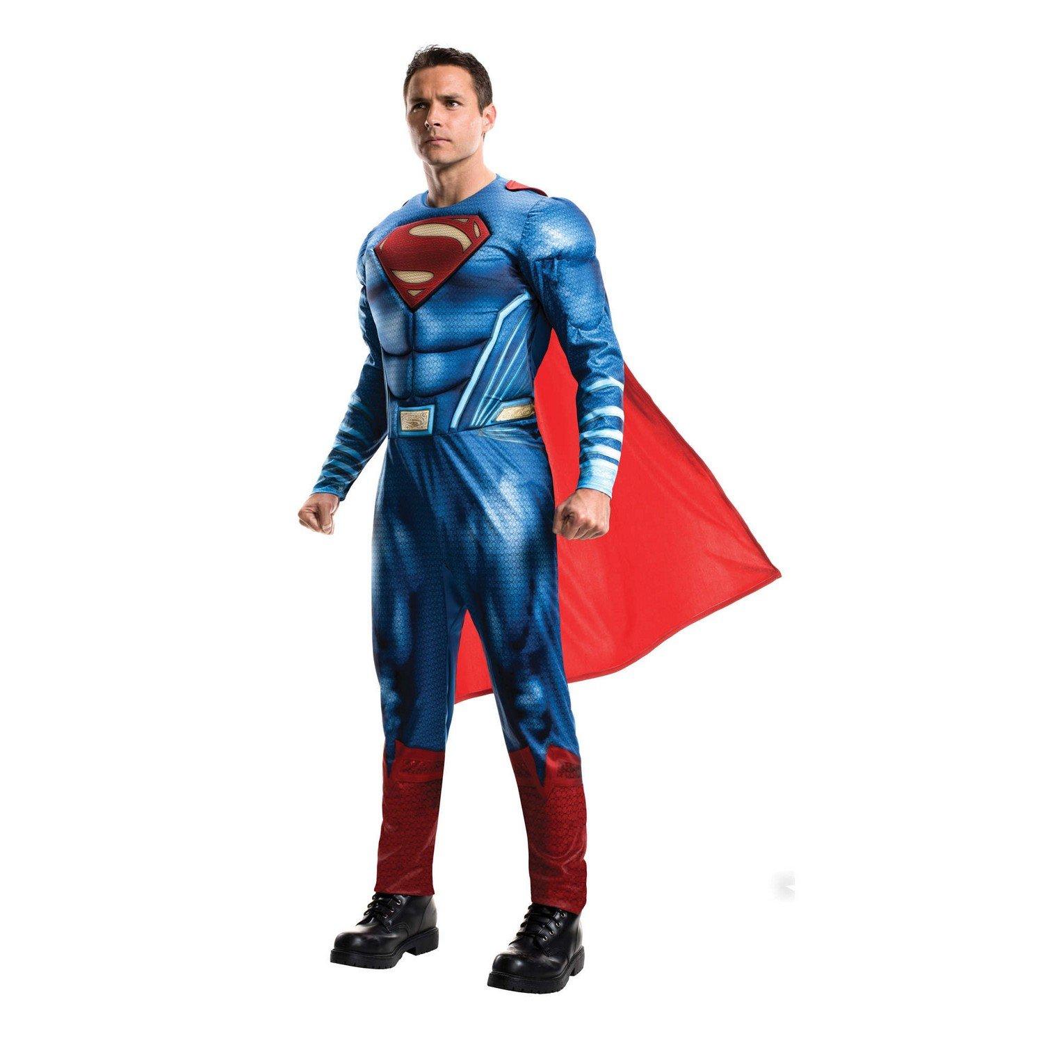 Deluxe Kostüm ‘” ’superman“ Jungen Blau XL von Justice League