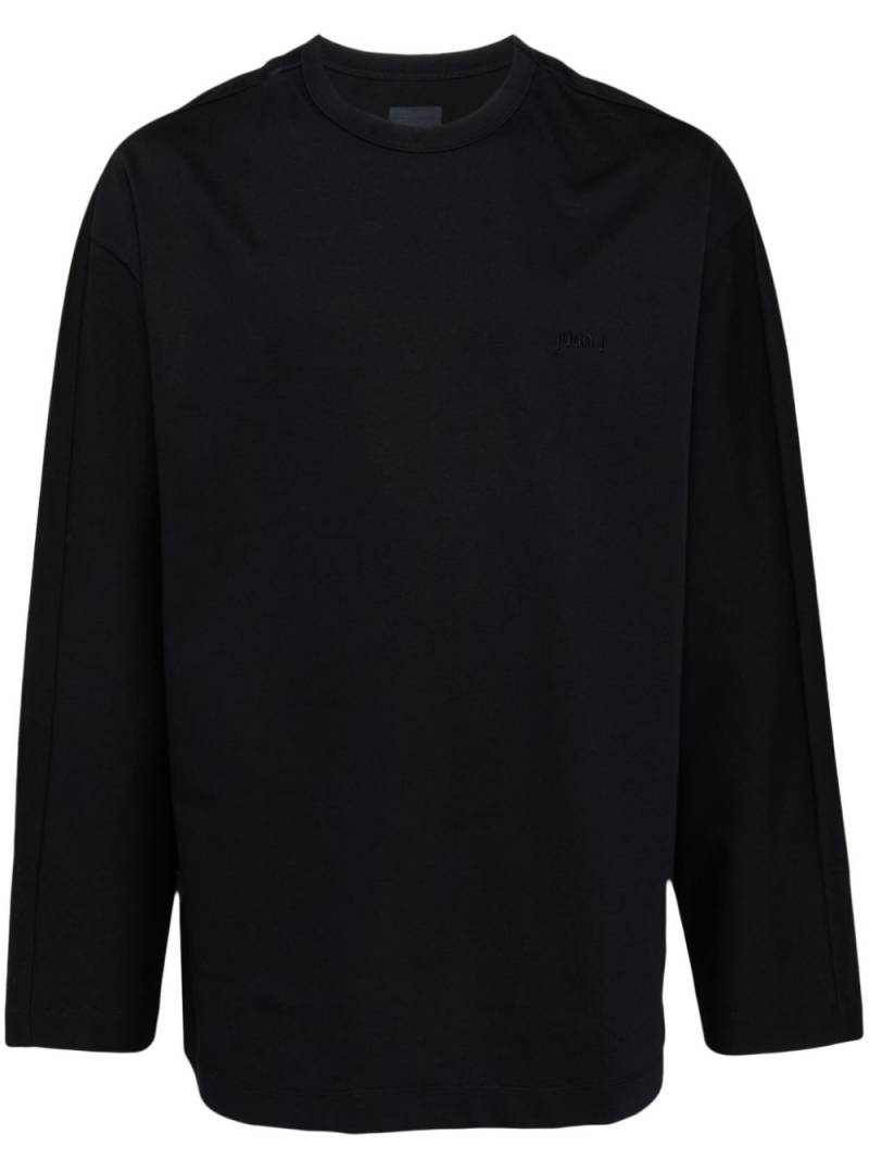 Juun.J Essential long-sleeved T-shirt - Blue von Juun.J