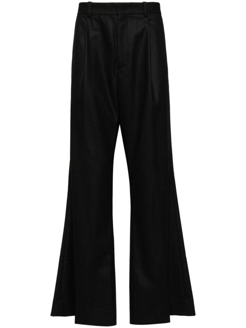 Juun.J bootcut trousers - Black von Juun.J