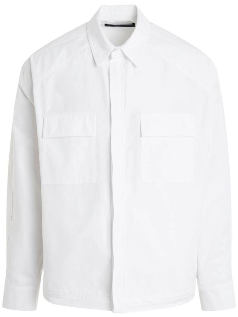 Juun.J cargo pockets shirt - White von Juun.J