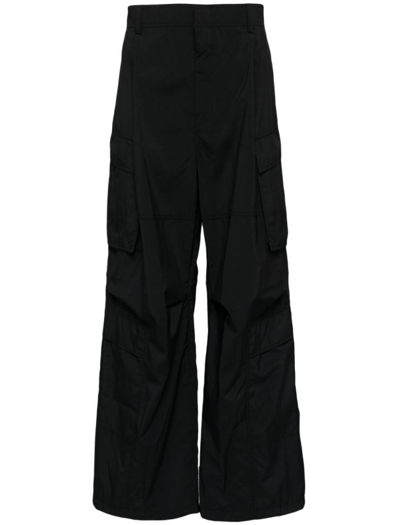 Juun.J Poly Puckering String trousers - Black von Juun.J