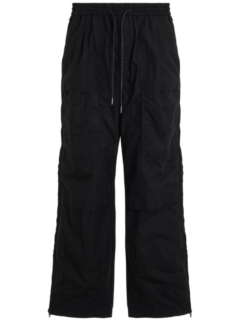 Juun.J cotton trousers - Black von Juun.J