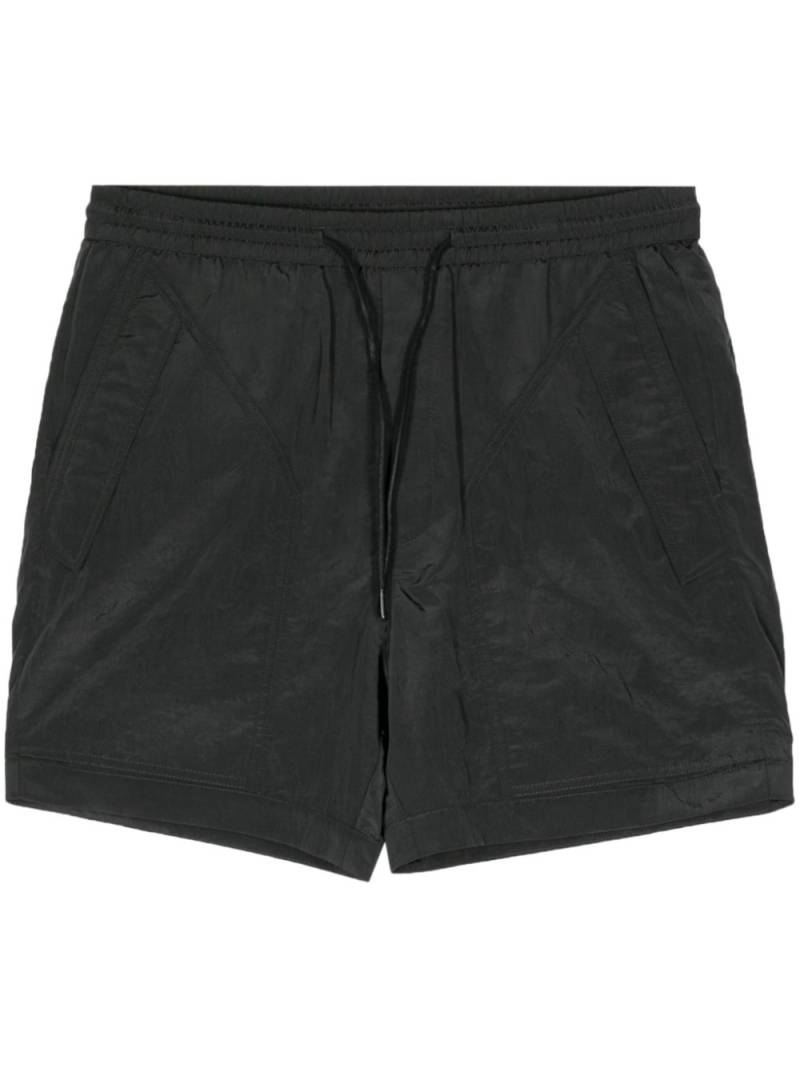 Juun.J drawstring-waist track shorts - Black von Juun.J