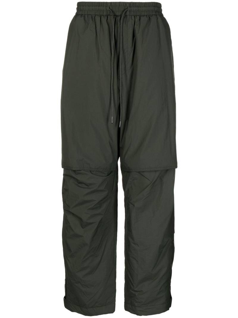 Juun.J drawstring wide-leg trousers - Green von Juun.J