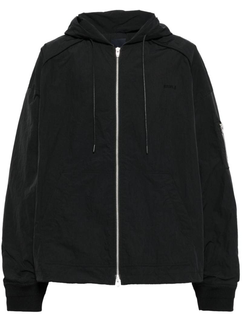 Juun.J hooded padded jacket - Black von Juun.J