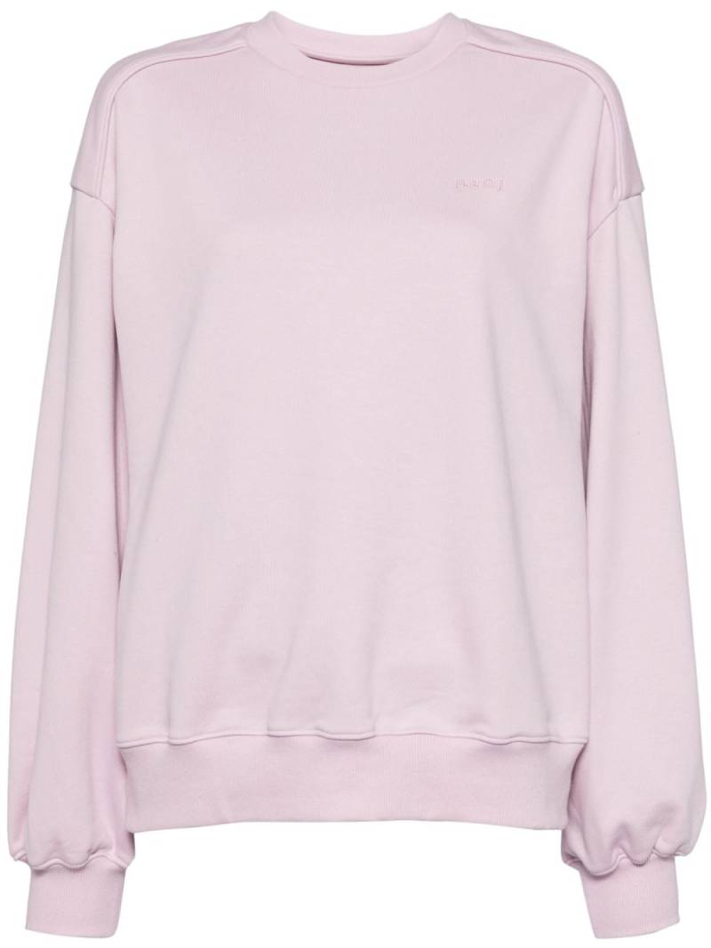 Juun.J photograph-print cotton sweatshirt - Pink von Juun.J