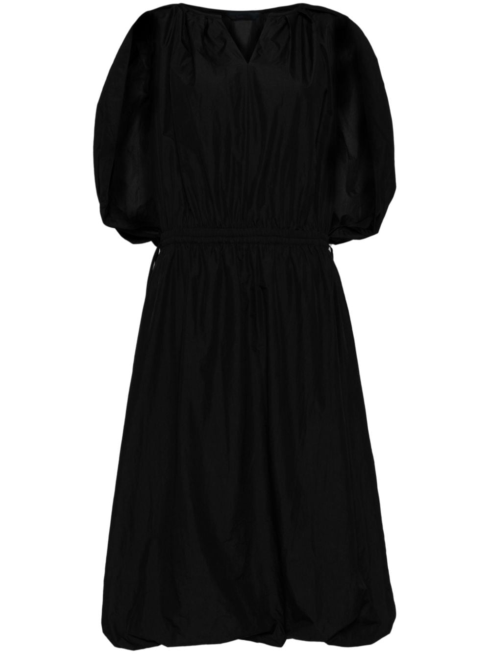 Juun.J puff-sleeve dress - Black von Juun.J