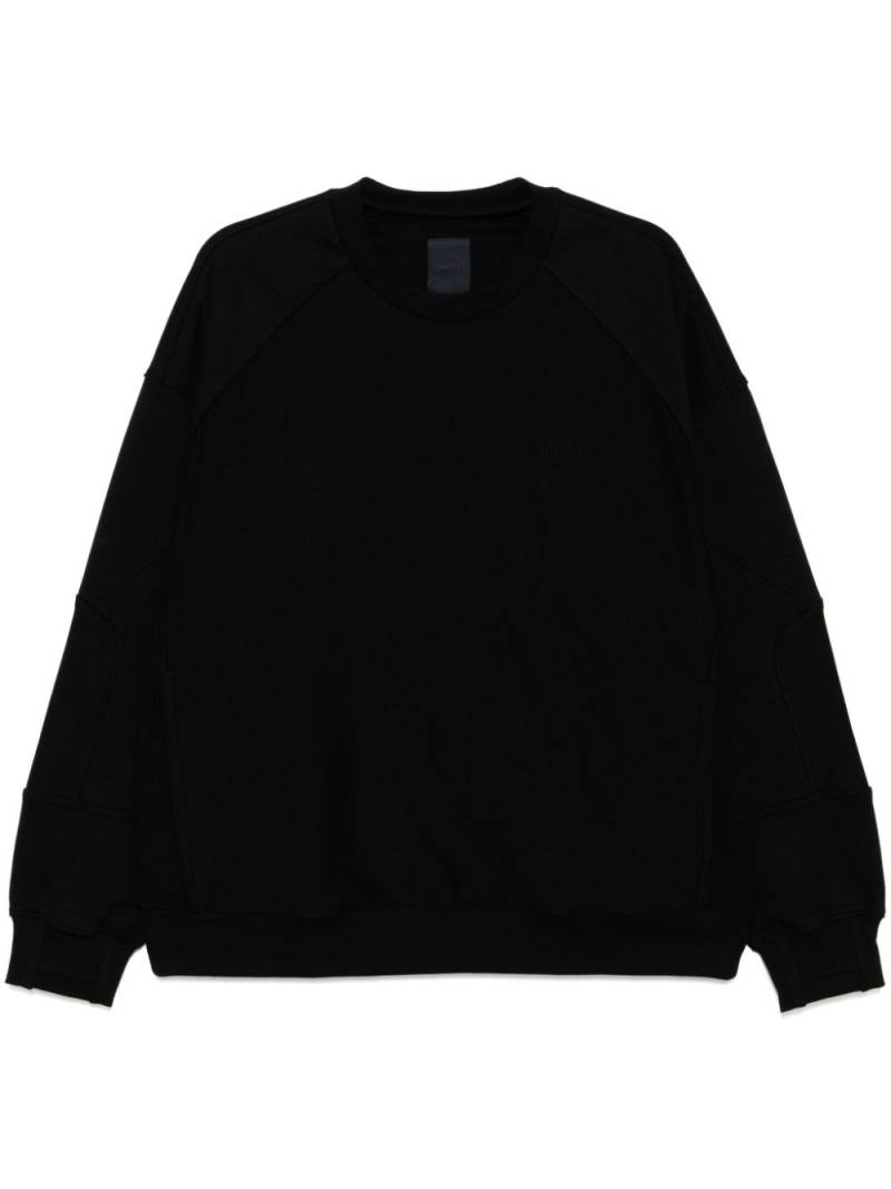 Juun.J reverse weave sweatshirt - Black von Juun.J